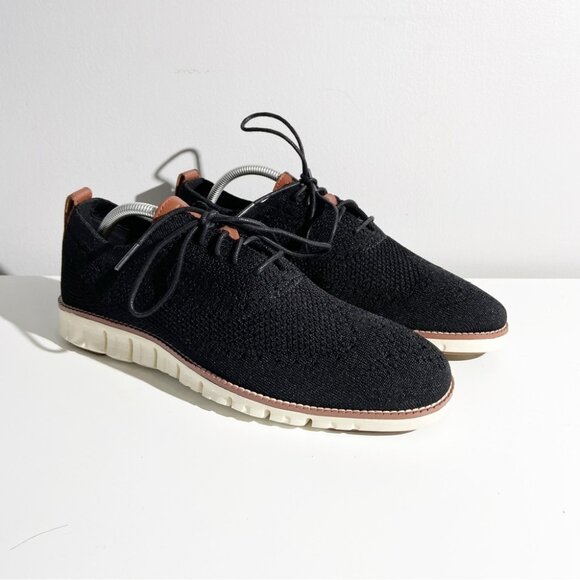 New Cole Haan Zerogrand Wingtip Oxford Sneaker black size 10 - Picture 1 of 7
